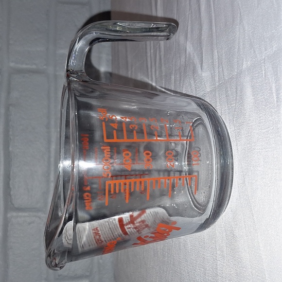 ⚓️ Anchor Hocking 2 cup (16 oz) glass measuring cup with handle and pour spout - Picture 3 of 8